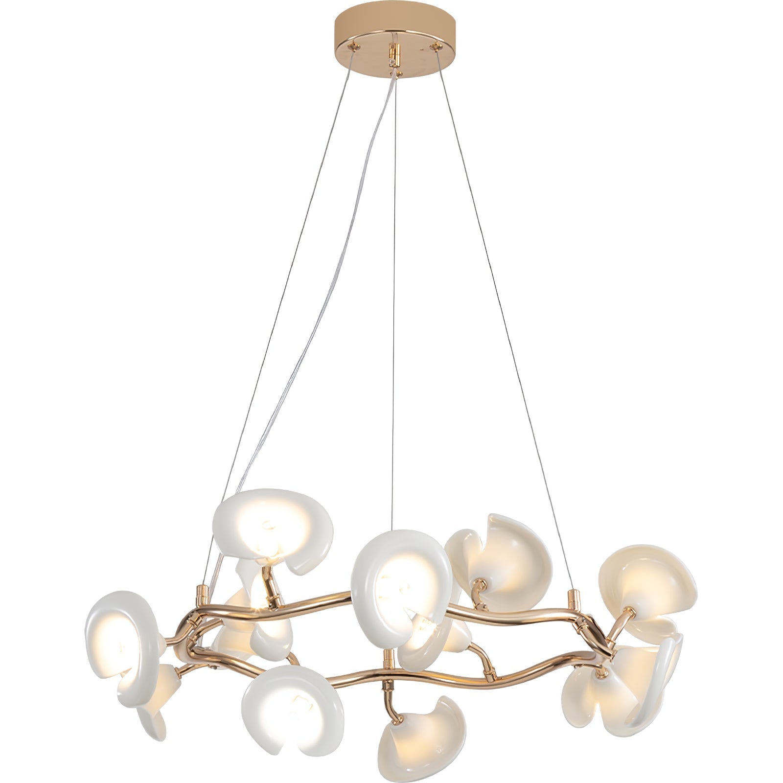 Aurora Chandelier Blossom Branch Elegant - Letslighting