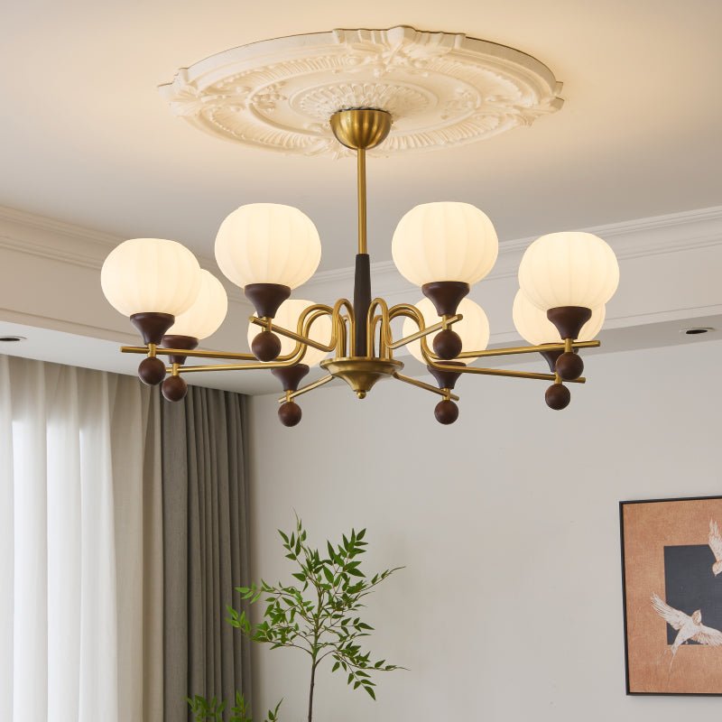 Anorionis Traditional Premium Wood Chandelier - Letslighting