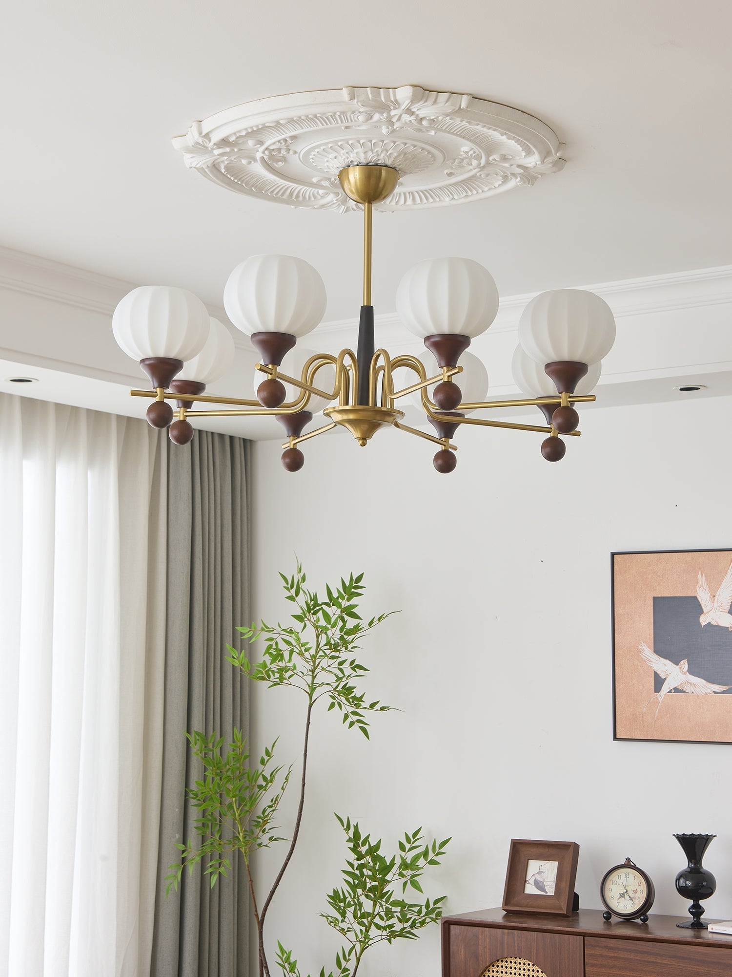 Anorionis Traditional Premium Wood Chandelier - Letslighting