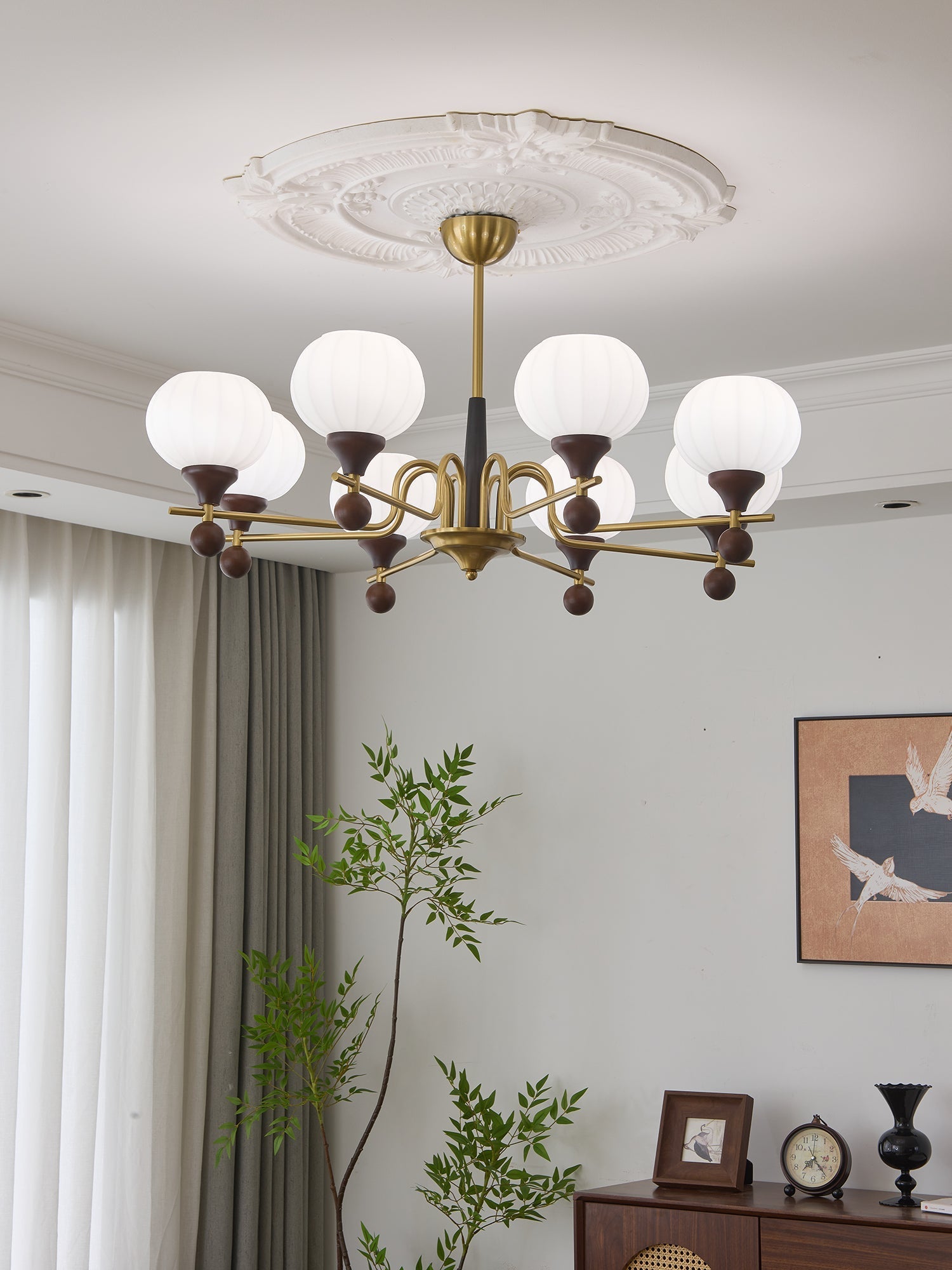Anorionis Traditional Premium Wood Chandelier - Letslighting