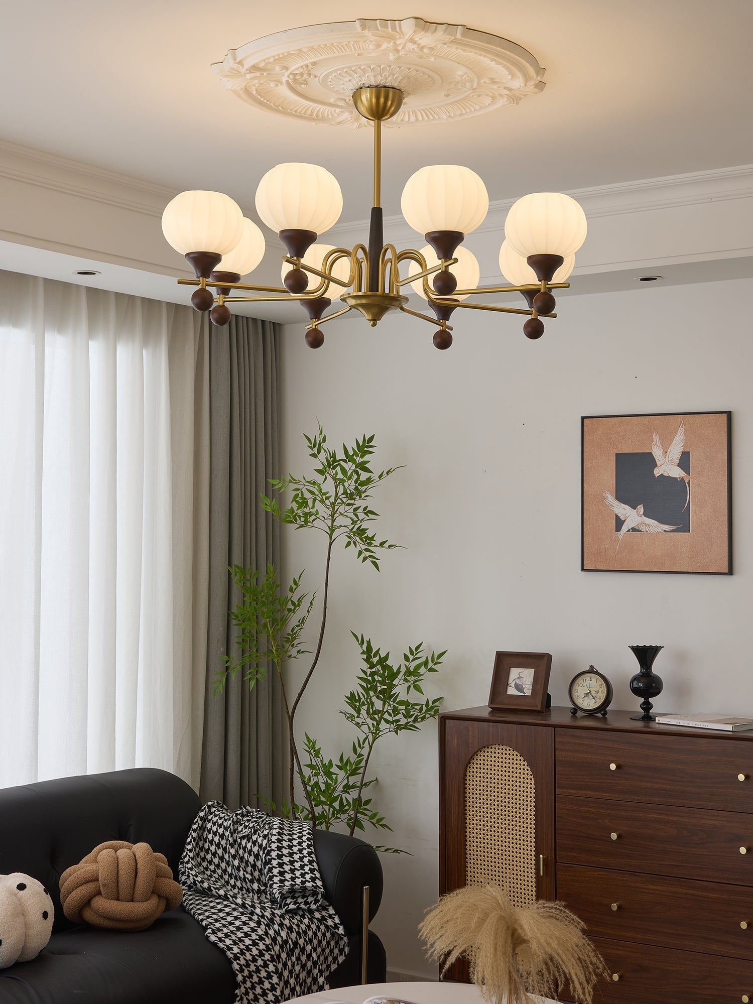 Anorionis Traditional Premium Wood Chandelier - Letslighting