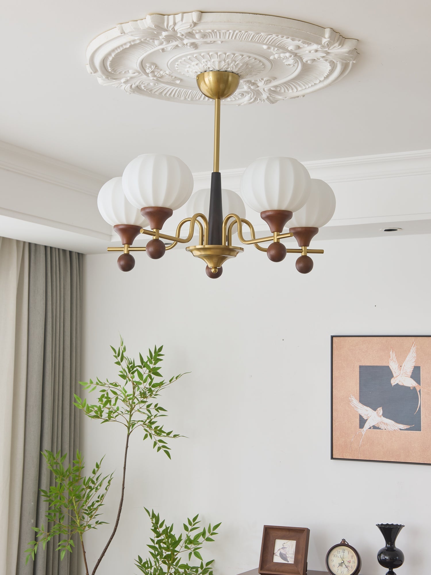 Anorionis Traditional Premium Wood Chandelier - Letslighting