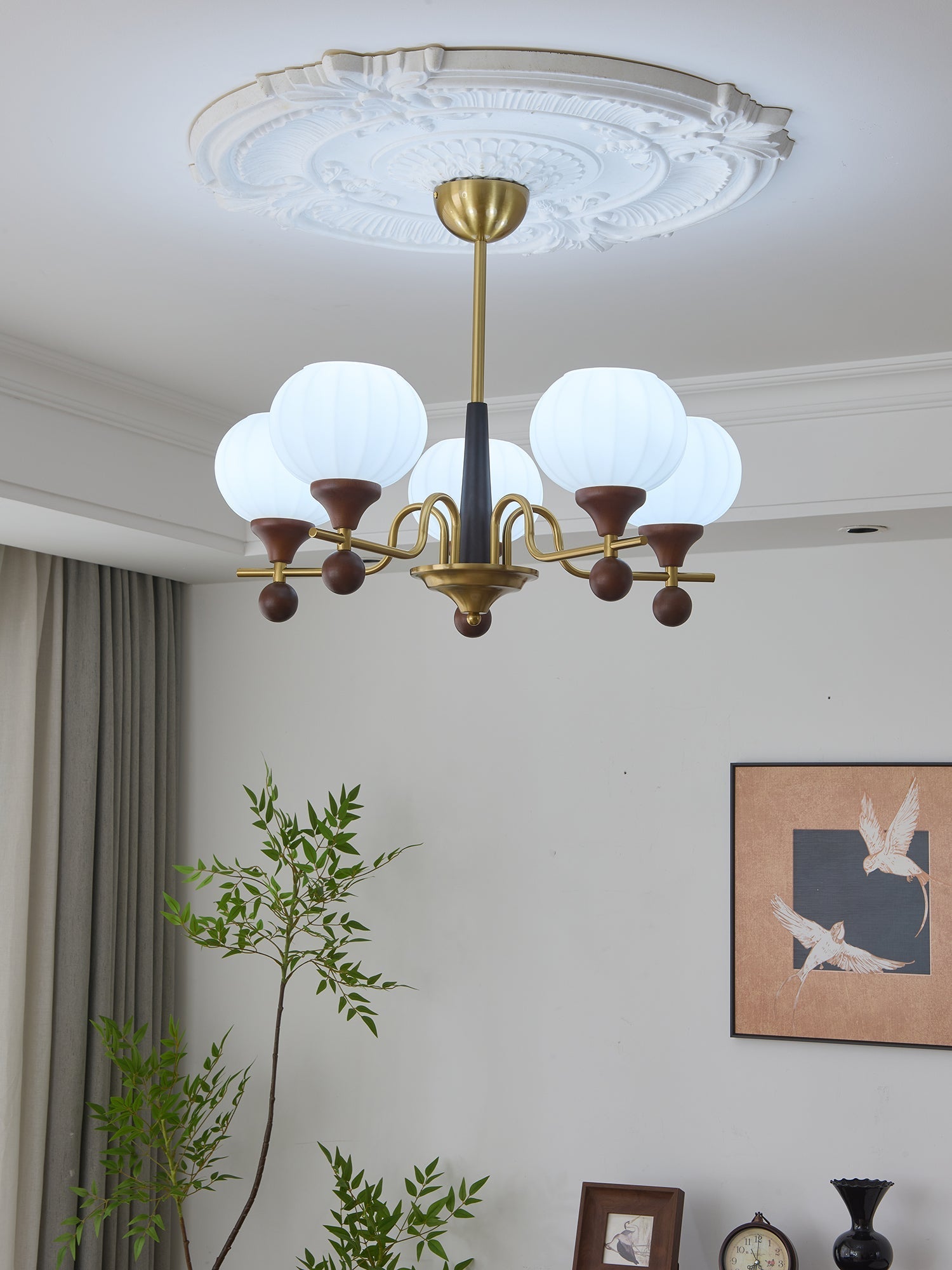 Anorionis Traditional Premium Wood Chandelier - Letslighting