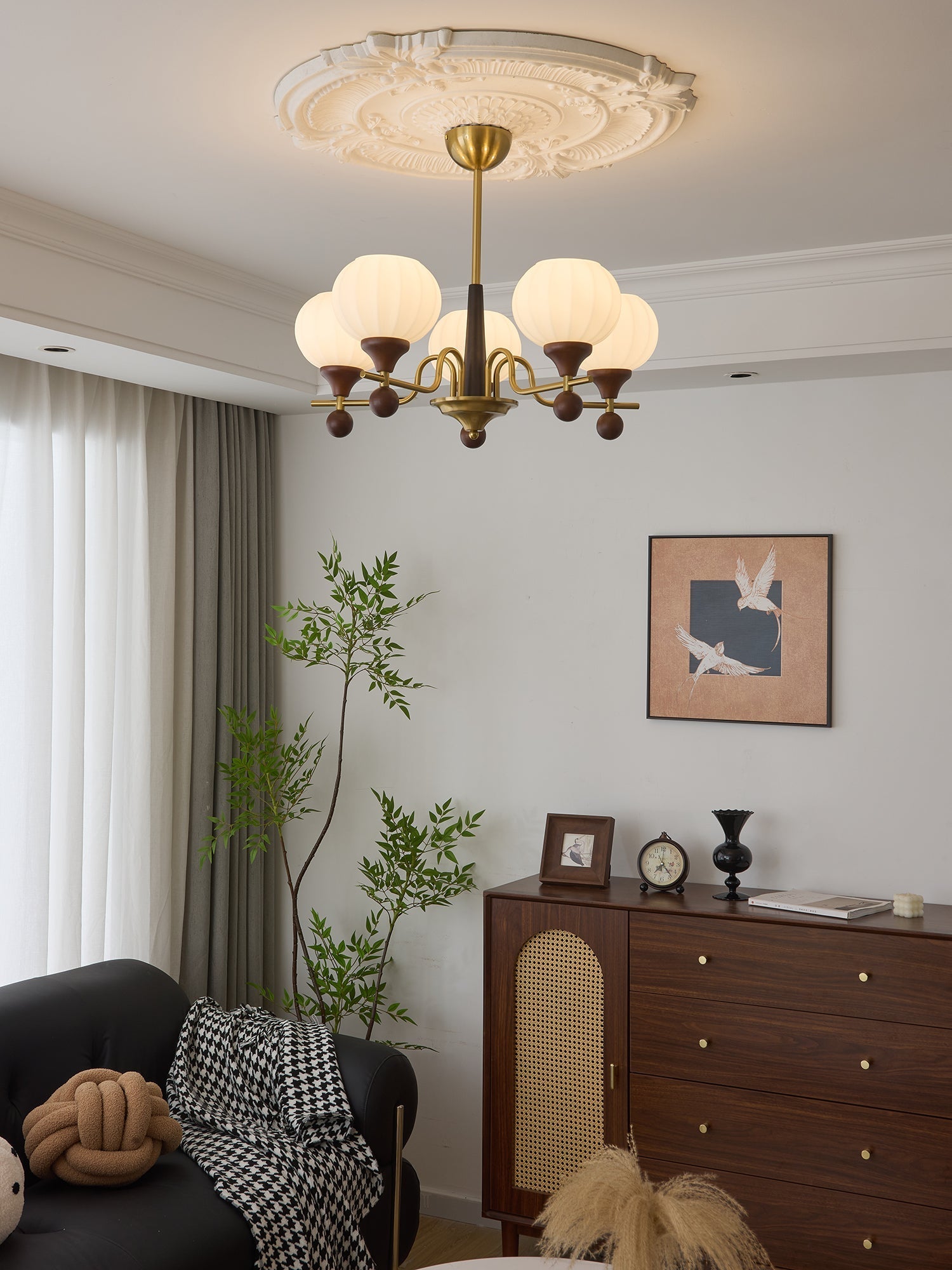 Anorionis Traditional Premium Wood Chandelier - Letslighting