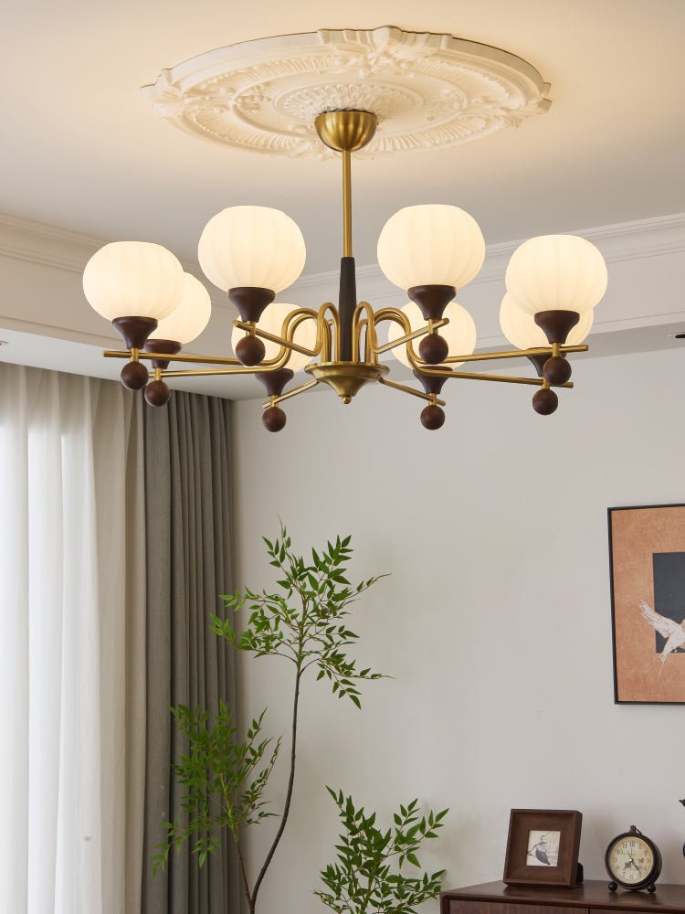 Anorionis Traditional Premium Wood Chandelier - Letslighting