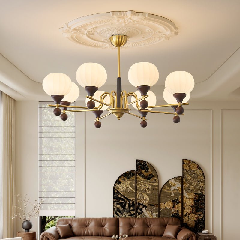 Anorionis Traditional Premium Wood Chandelier - Letslighting