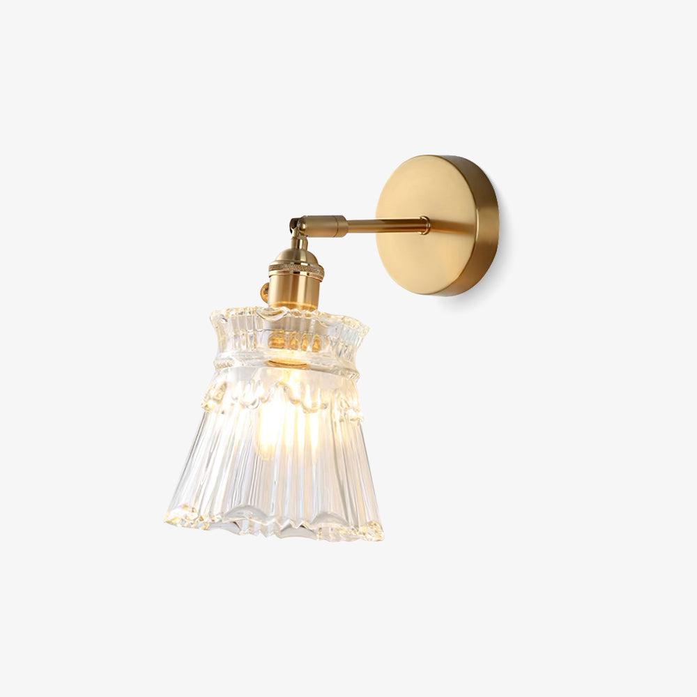 Lustra Wall Lamp Flared Crystal Classic - Letslighting