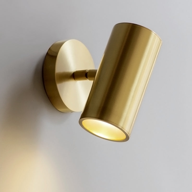 Frost Modern Minimalist Brass Sconce Wall Lamp - Letslighting