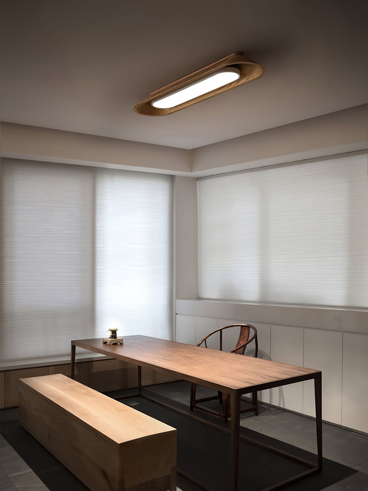 Icarira Modern Minimalist Channel Ceiling Lamp - Letslighting