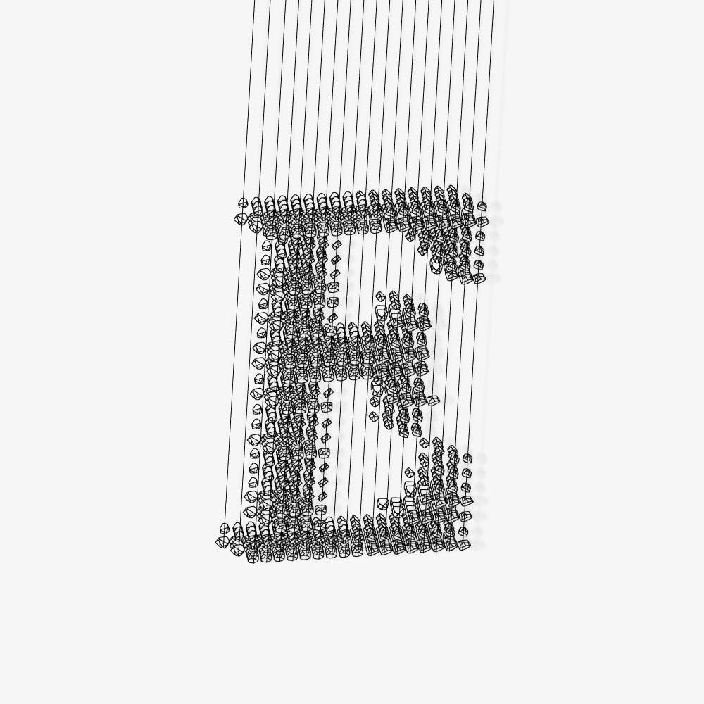 Arsilus Charcoal Stone Cascade Chandeliers E - Letslighting