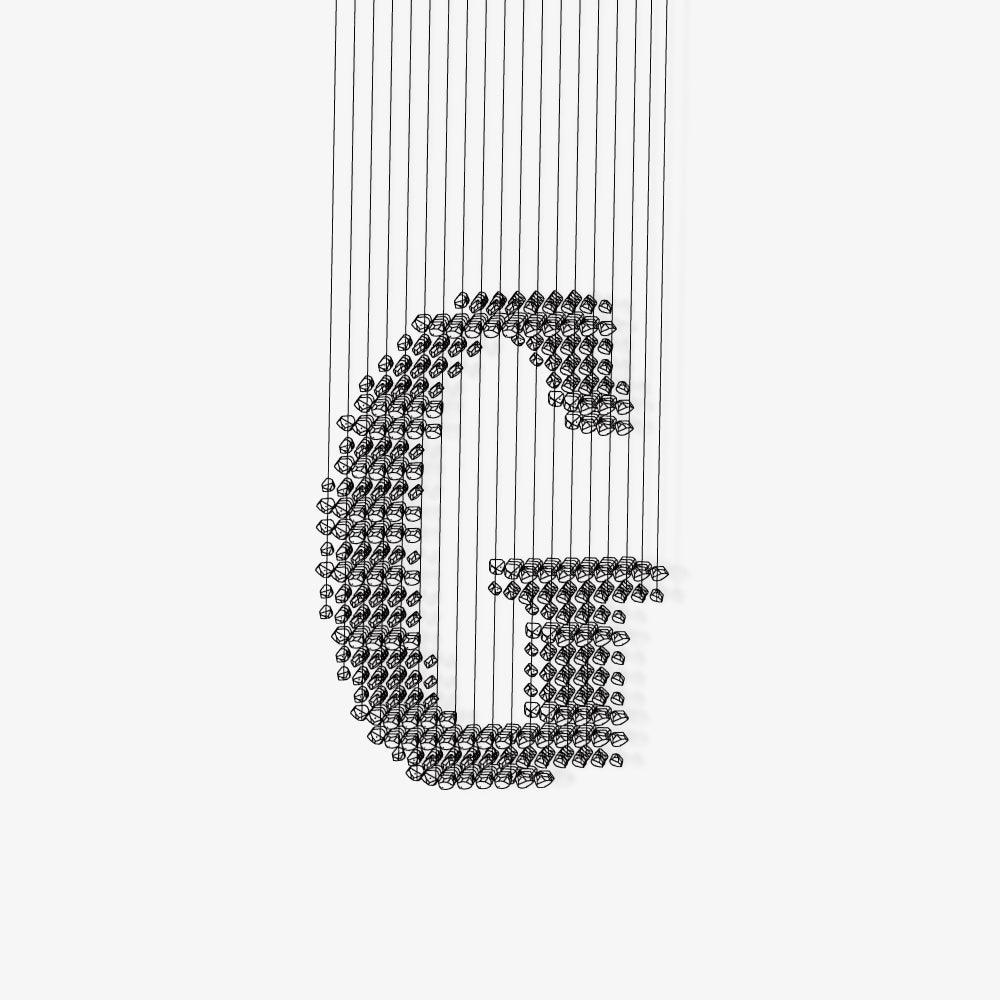 Arsilus Charcoal Stone Cascade Chandeliers G - Letslighting