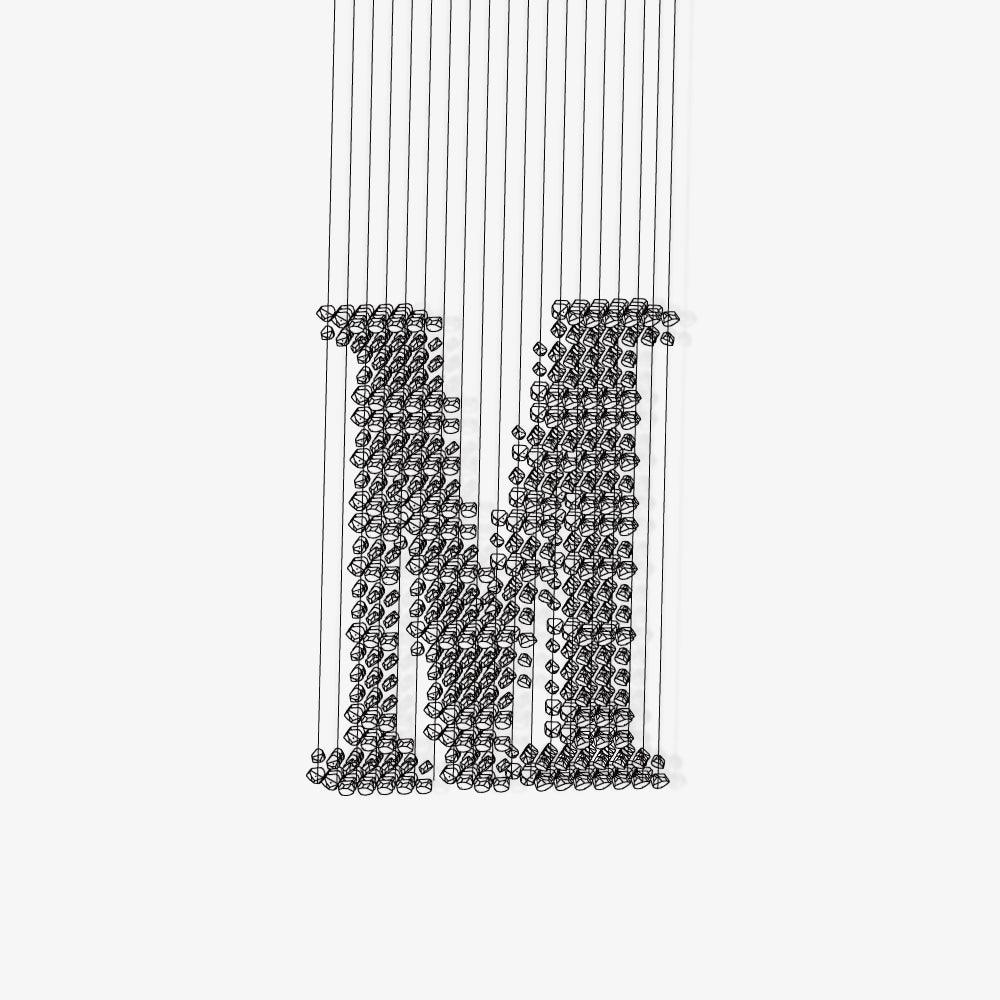 Arsilus Charcoal Stone Cascade Chandeliers M - Letslighting