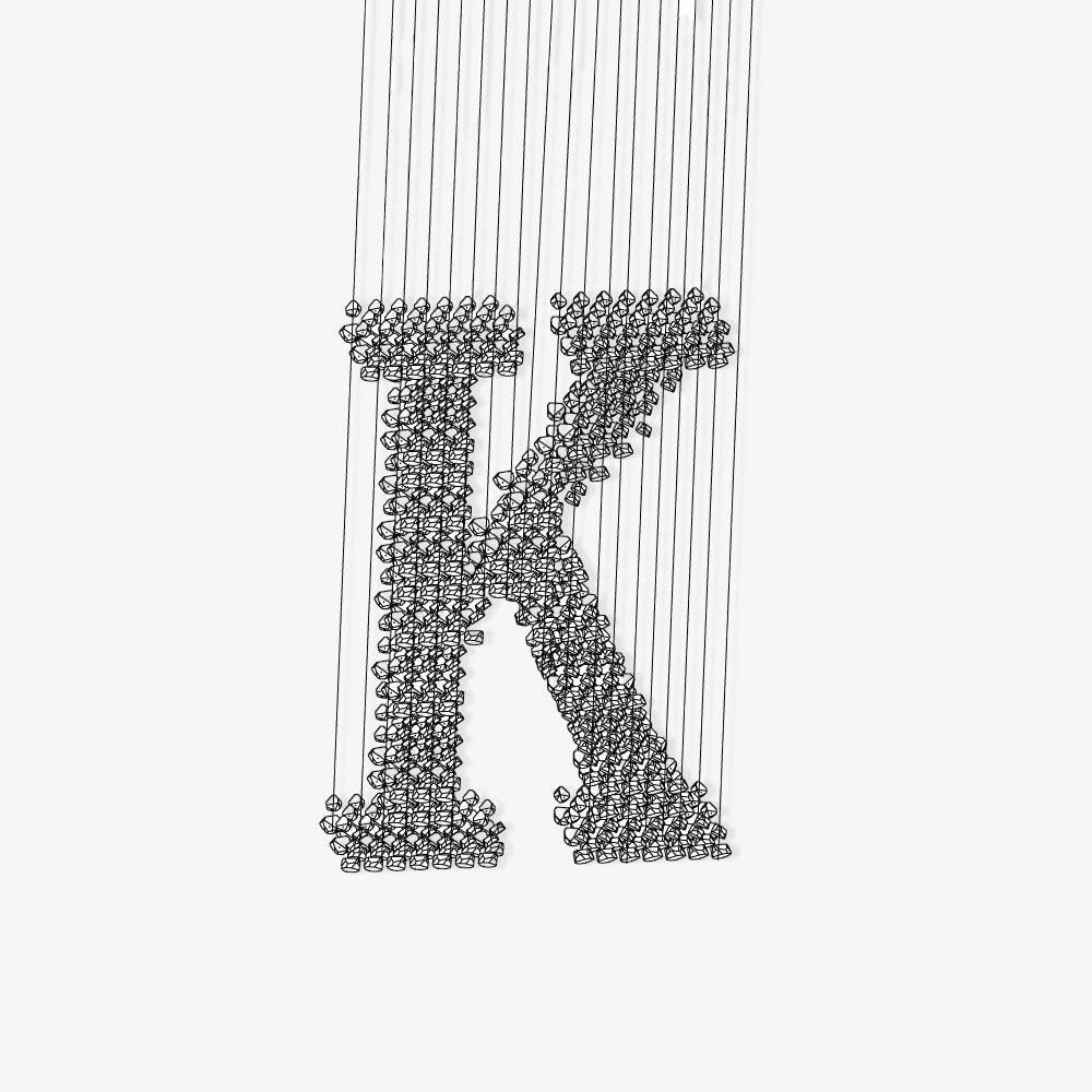 Arsilus Charcoal Stone Cascade Chandeliers K - Letslighting