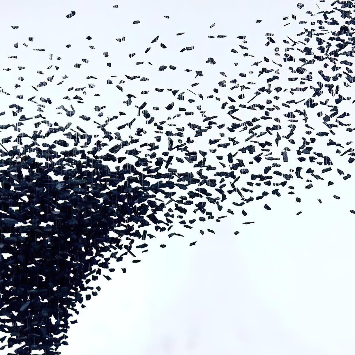 Arsilus Charcoal Stone Cascade Chandeliers E - Letslighting