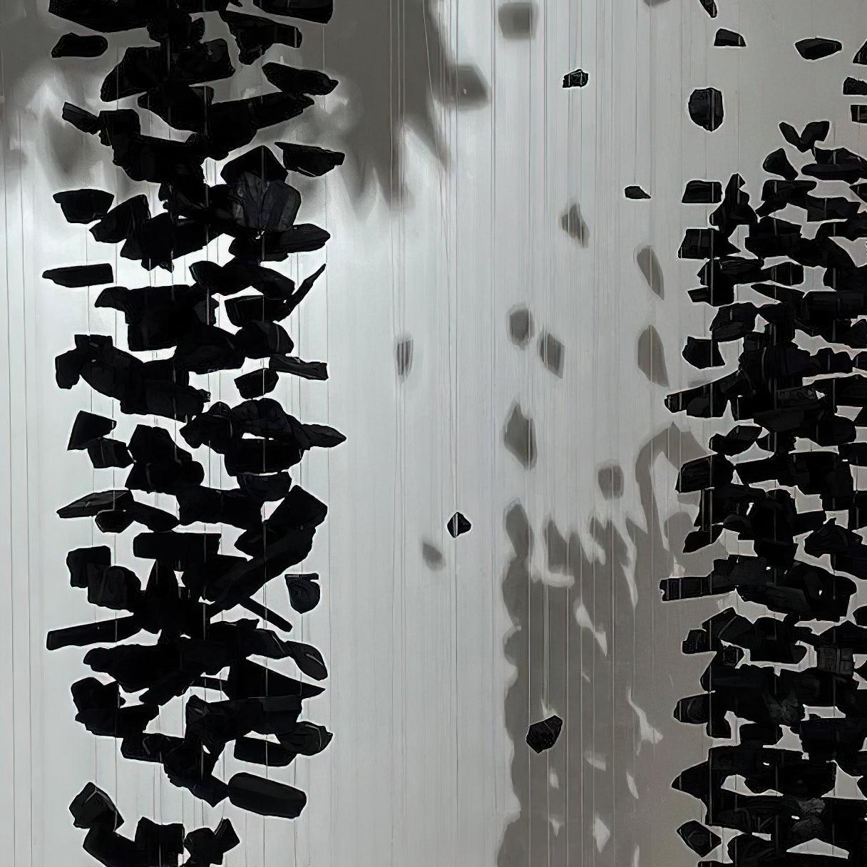 Arsilus Charcoal Stone Cascade Chandeliers L - Letslighting