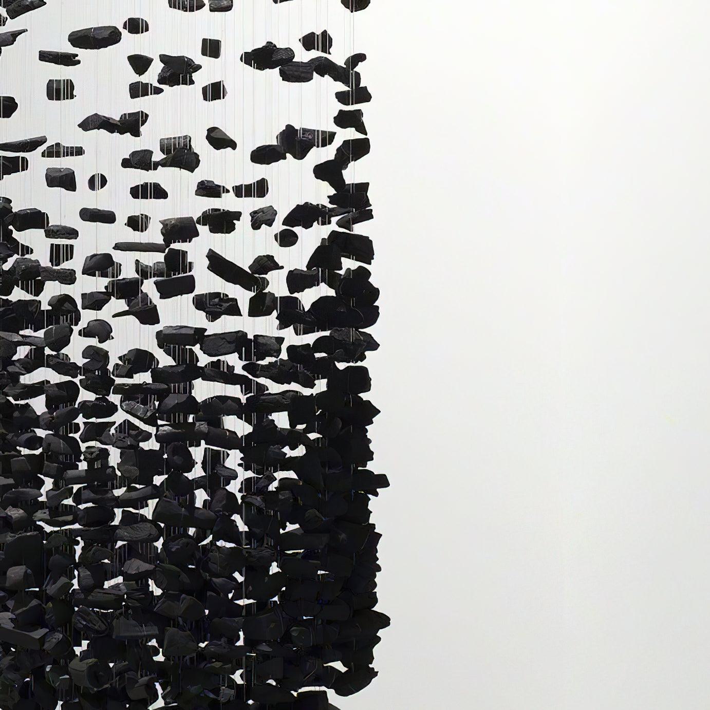 Arsilus Charcoal Stone Cascade Chandeliers L - Letslighting