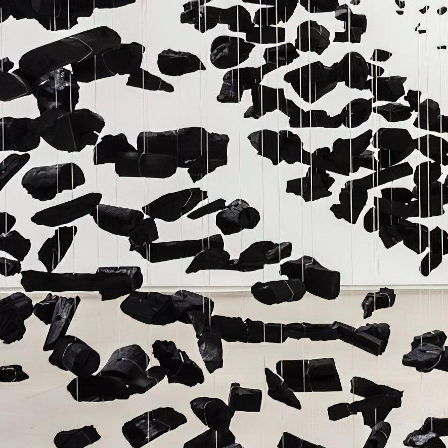 Arsilus Charcoal Stone Cascade Chandeliers M - Letslighting