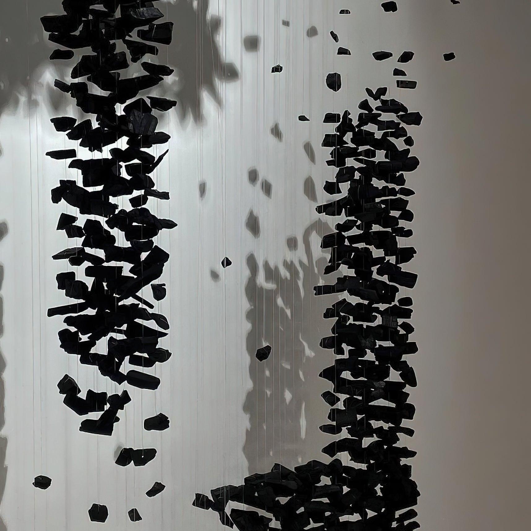 Arsilus Charcoal Stone Cascade Chandeliers P - Letslighting