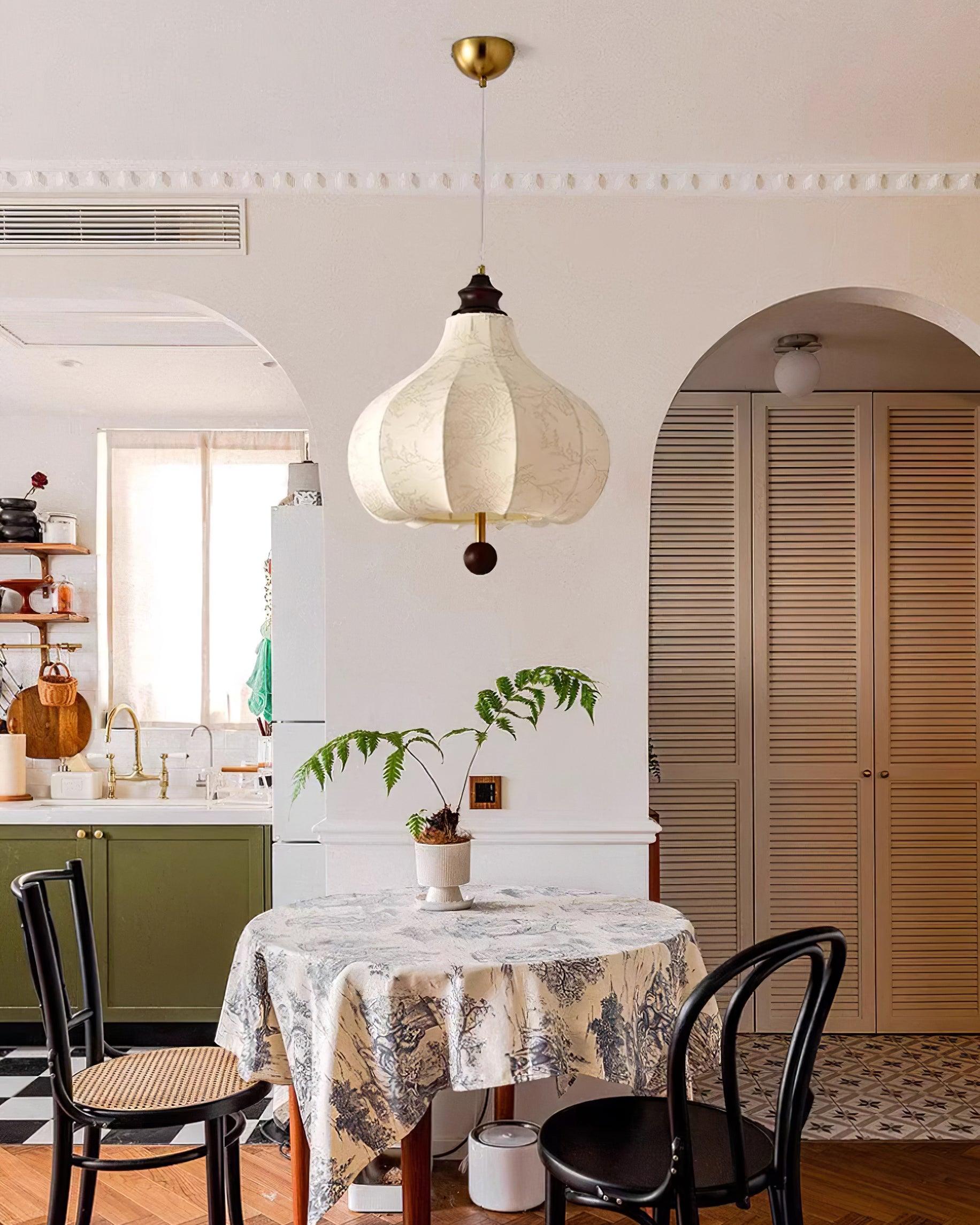 Lanterna Fabric Pendant Light - Letslighting