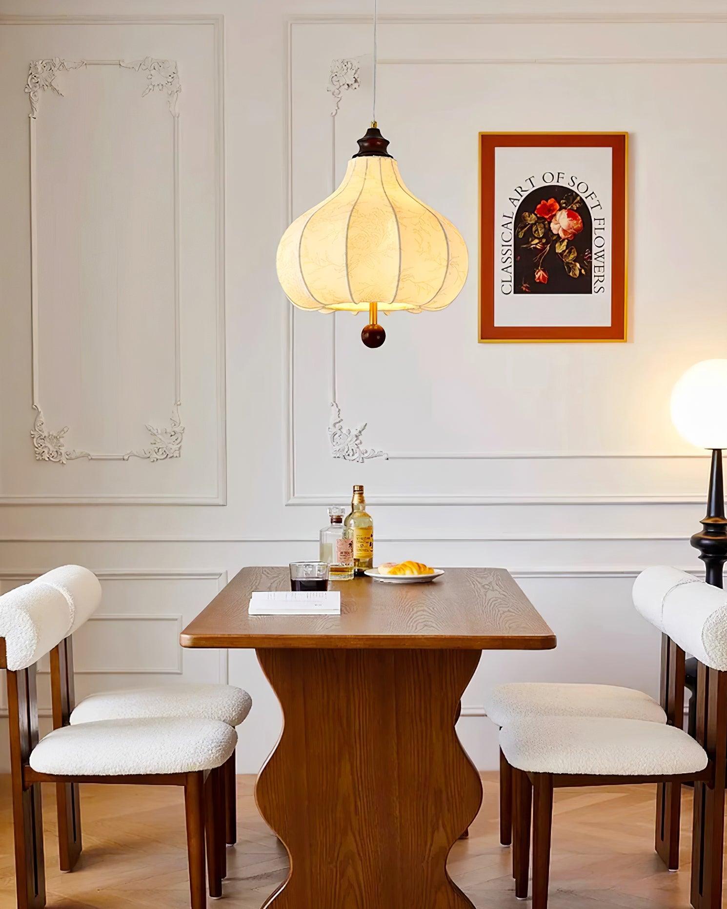 Lanterna Fabric Pendant Light - Letslighting