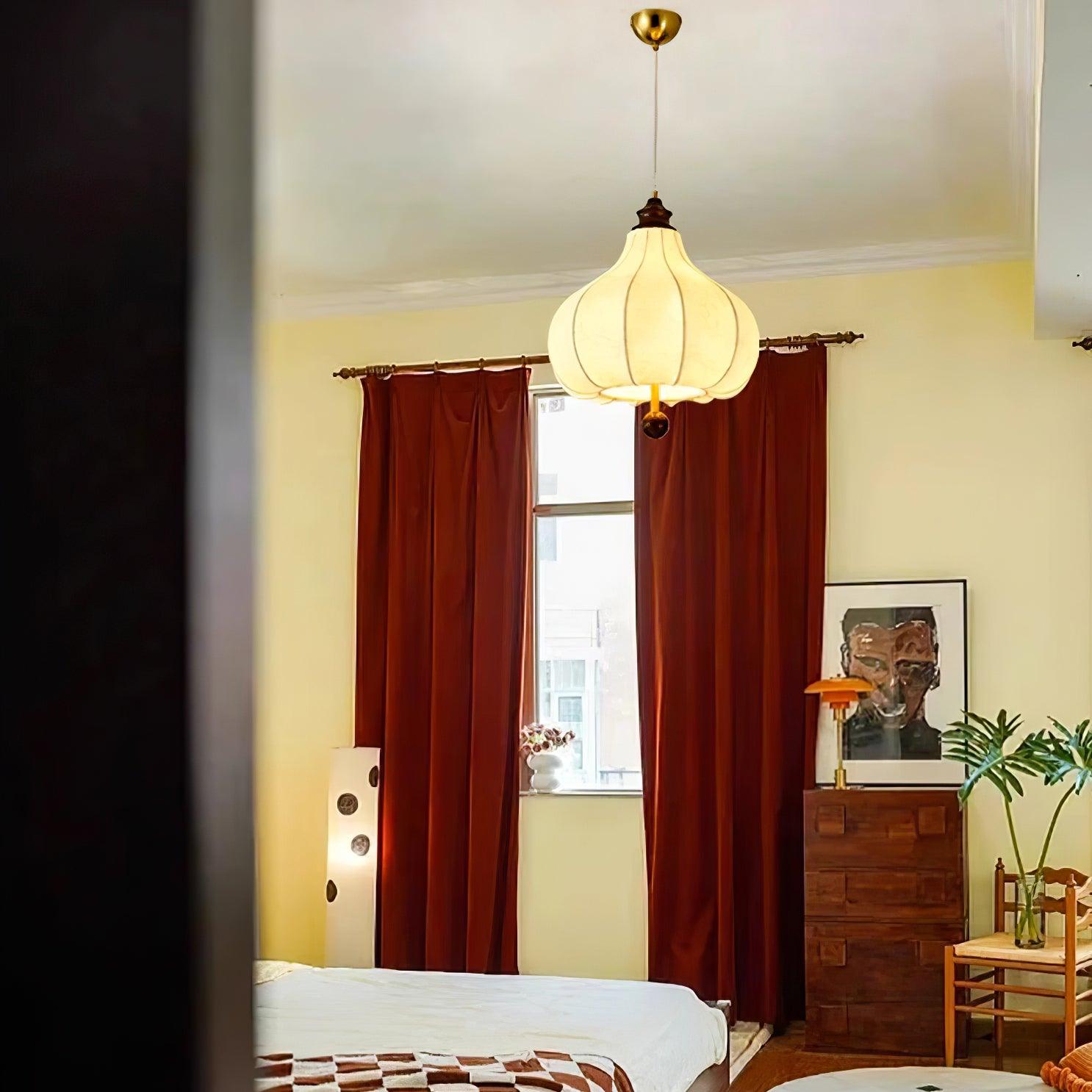 Lanterna Fabric Pendant Light - Letslighting