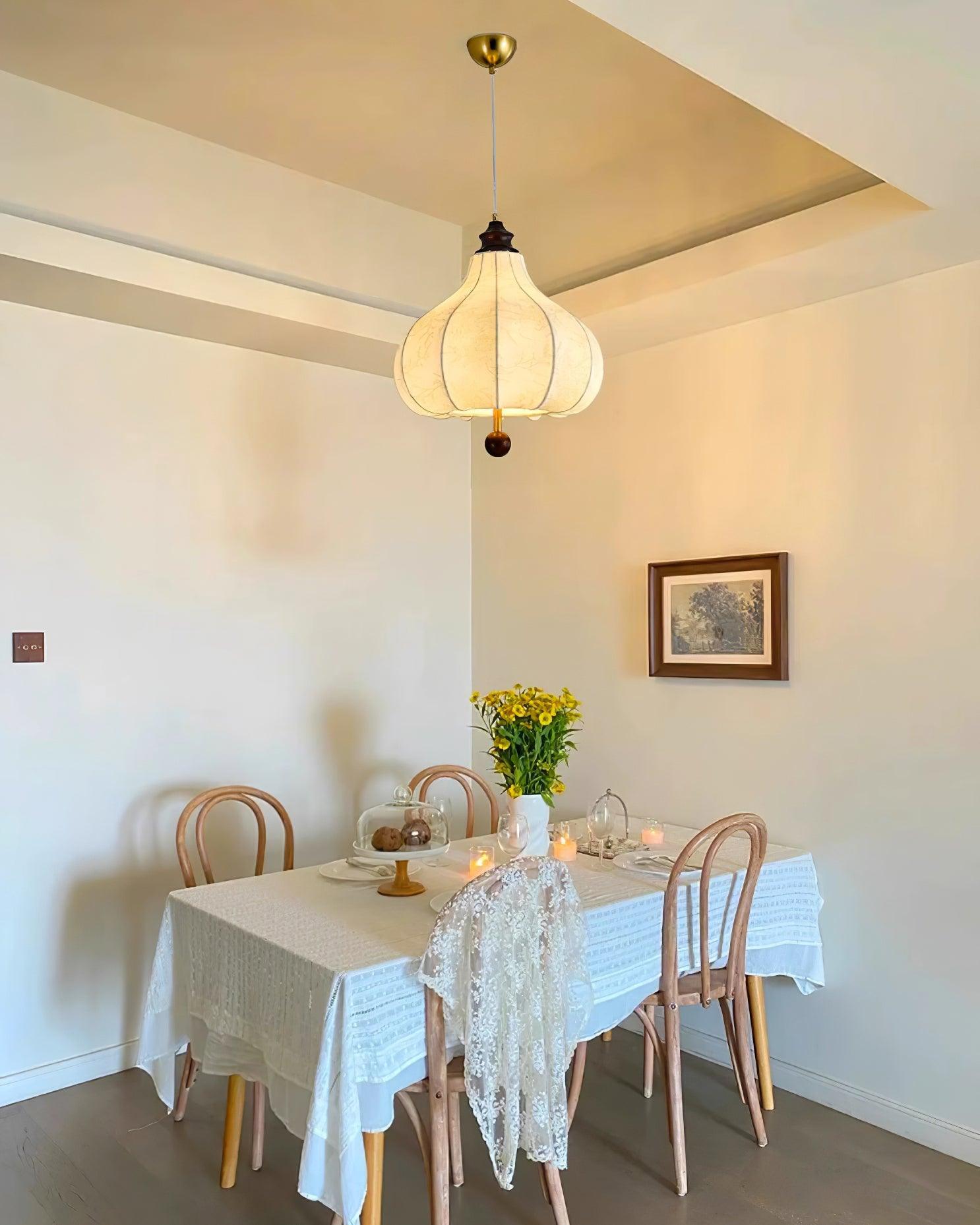 Lanterna Fabric Pendant Light - Letslighting