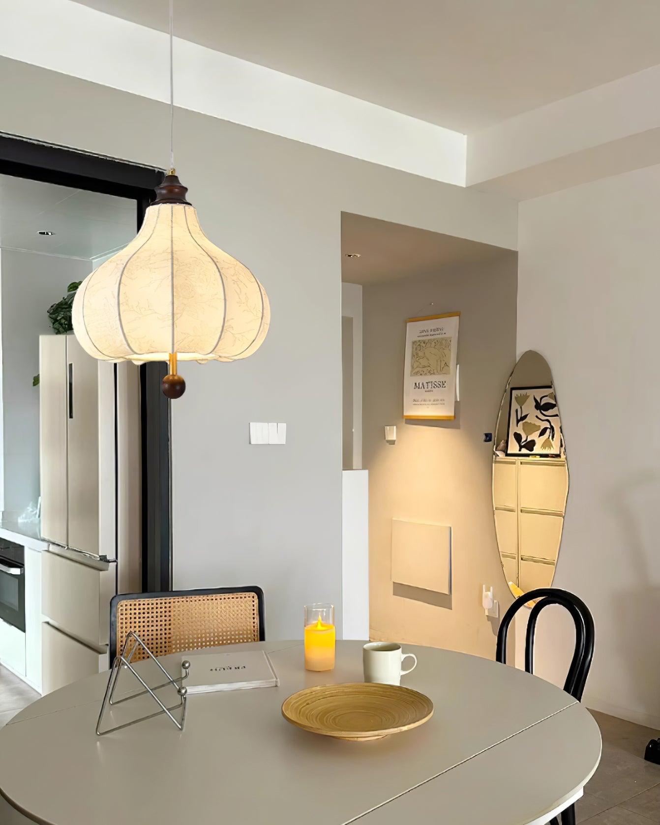 Lanterna Fabric Pendant Light - Letslighting