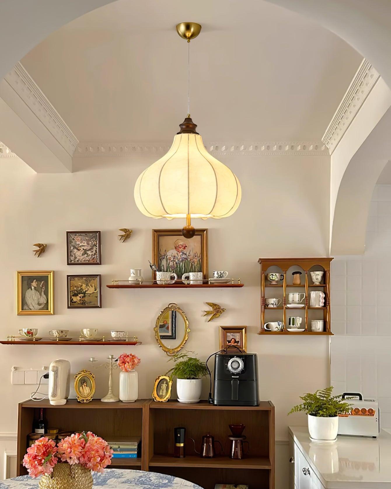 Lanterna Fabric Pendant Light - Letslighting