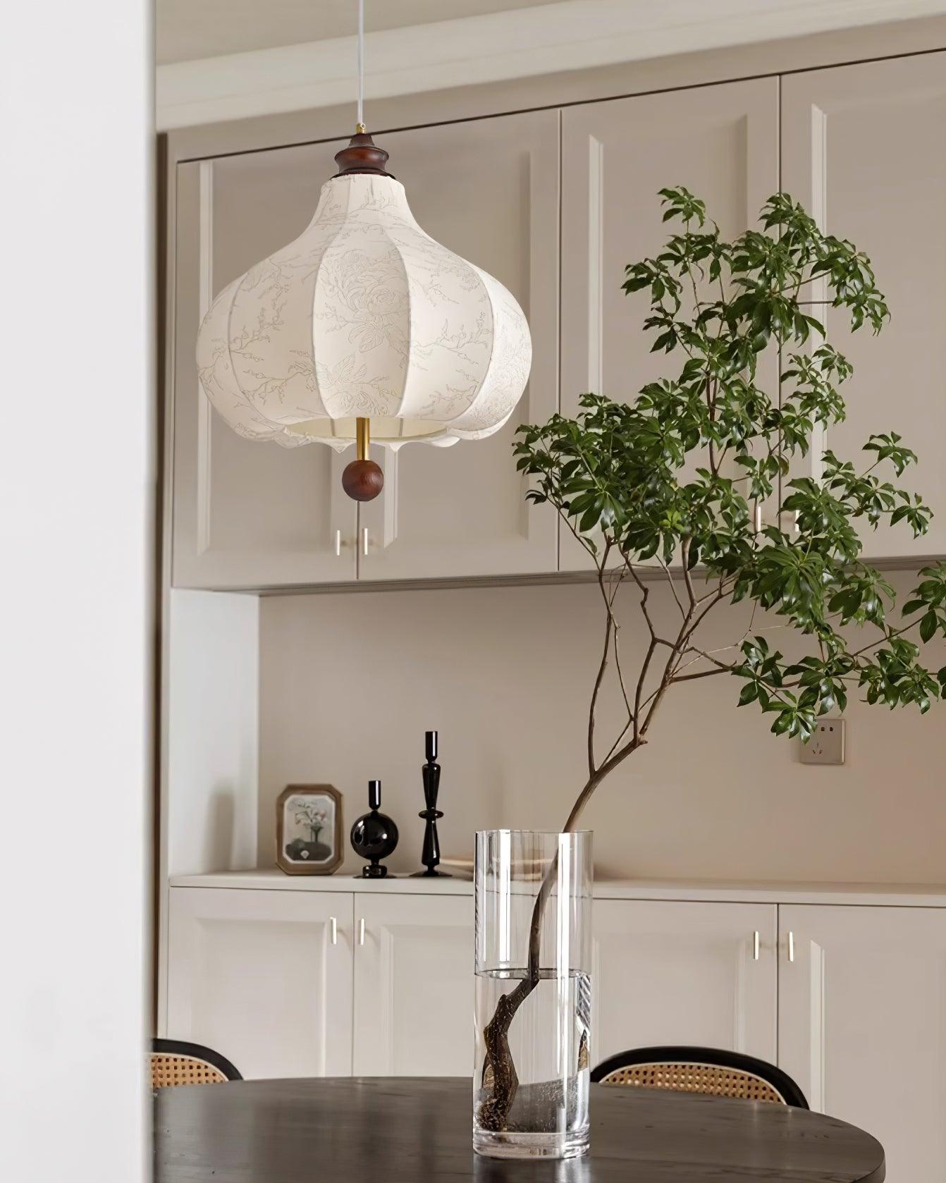 Lanterna Fabric Pendant Light - Letslighting