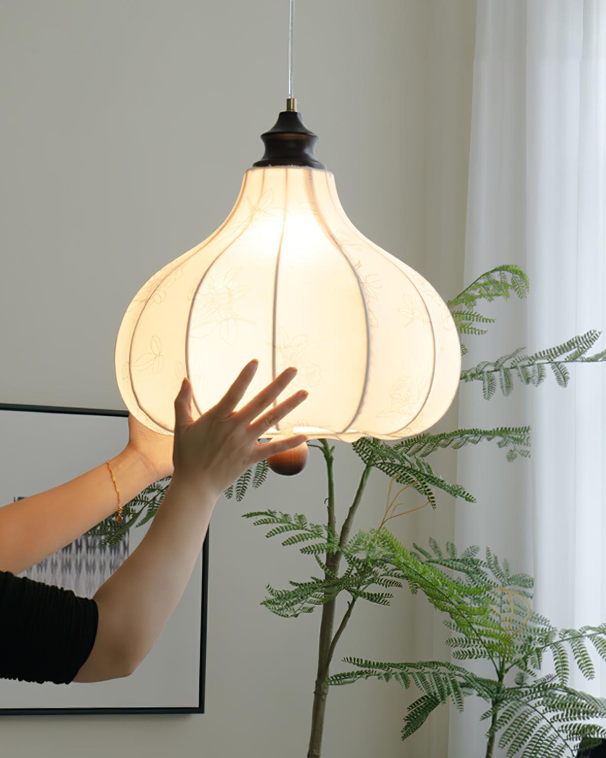 Lanterna Fabric Pendant Light - Letslighting