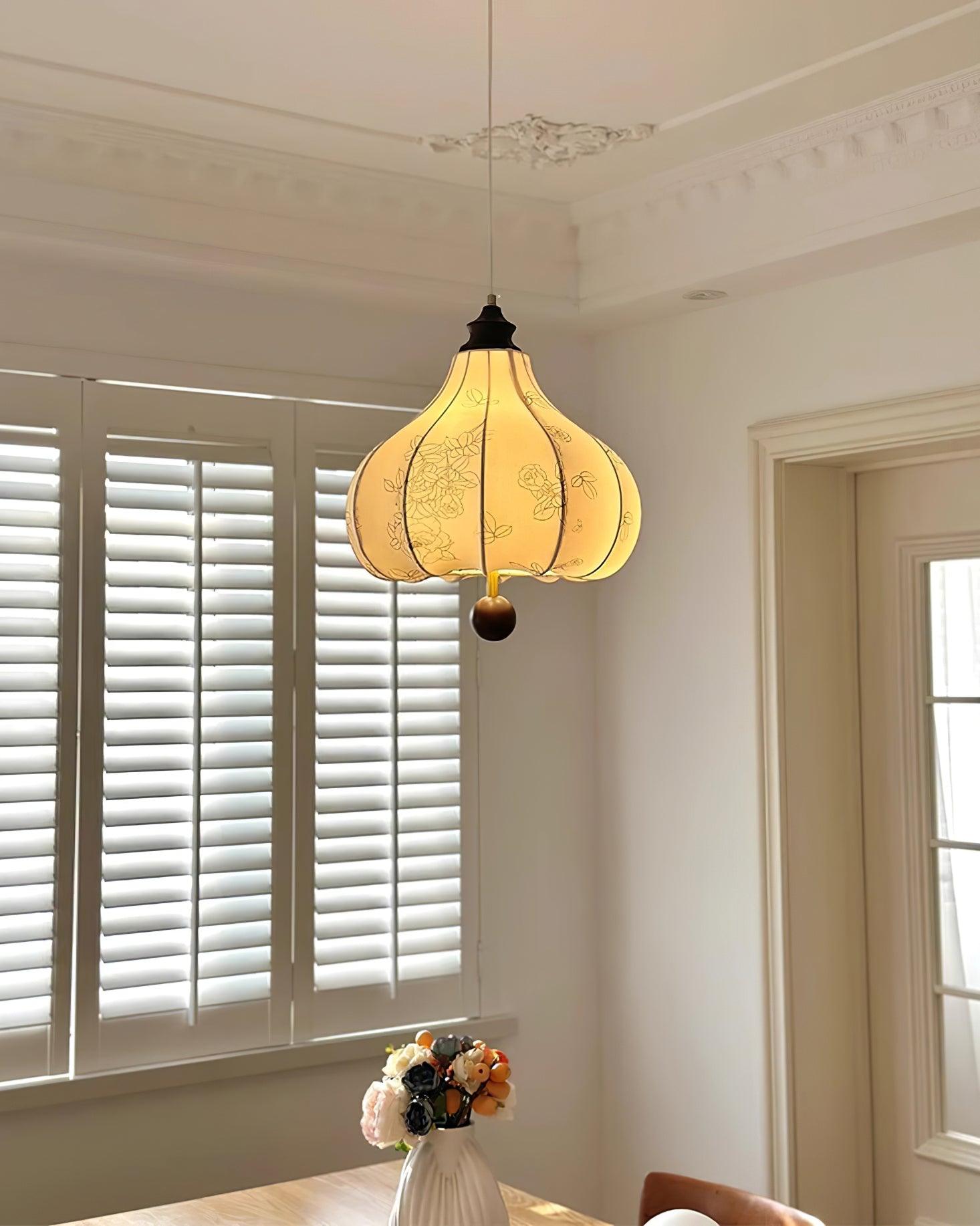Lanterna Fabric Pendant Light - Letslighting