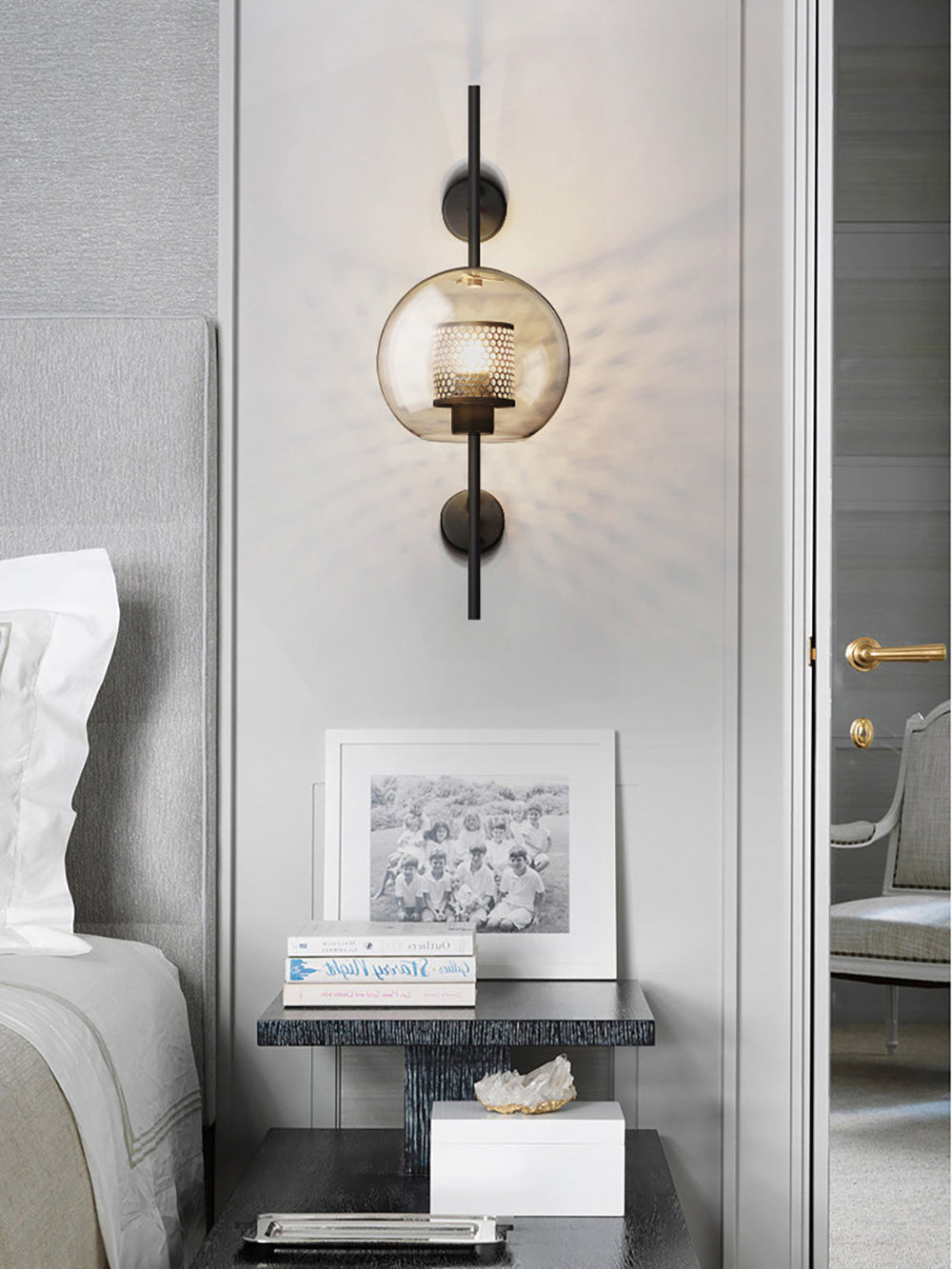 Alice Premium Nordic Art Glass Wall Light - Letslighting