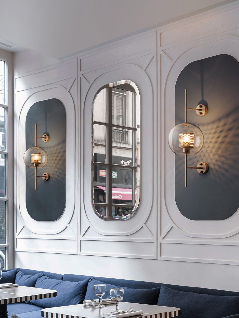 Alice Premium Nordic Art Glass Wall Light - Letslighting