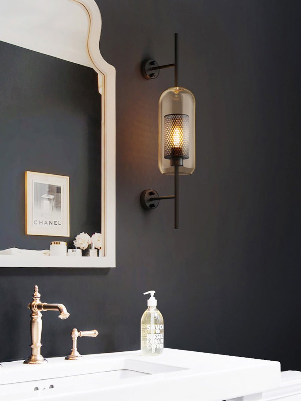 Alice Premium Nordic Art Glass Wall Light - Letslighting