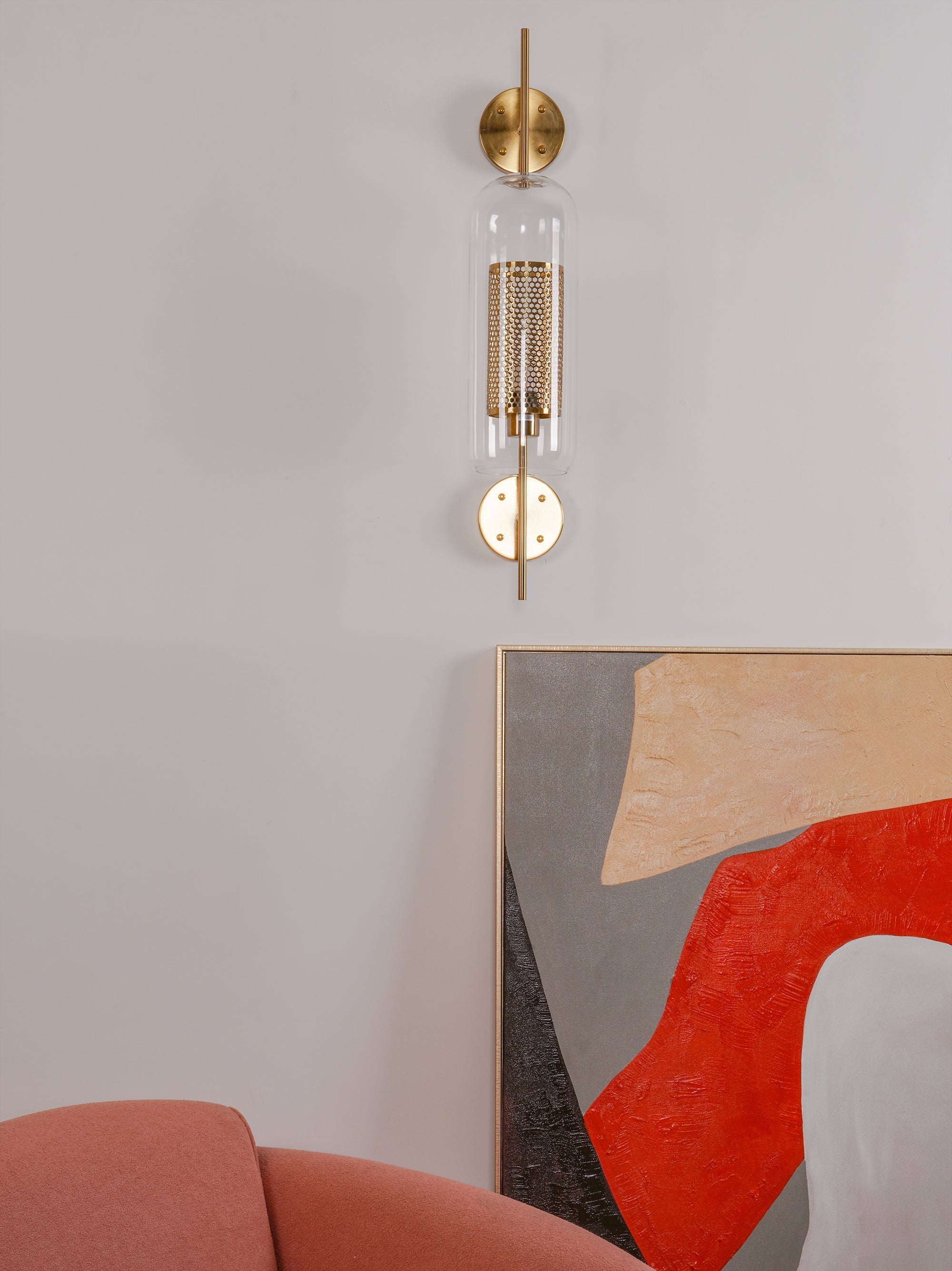 Alice Premium Nordic Art Glass Wall Light - Letslighting