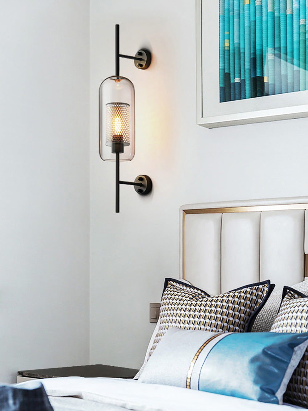 Alice Premium Nordic Art Glass Wall Light - Letslighting