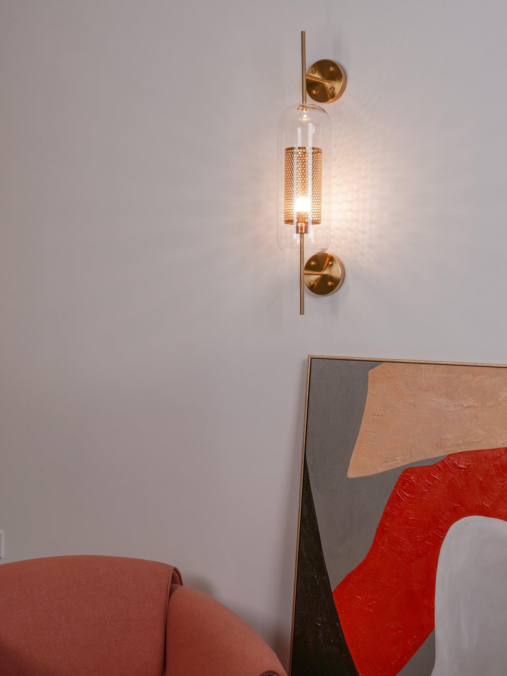 Alice Premium Nordic Art Glass Wall Light - Letslighting