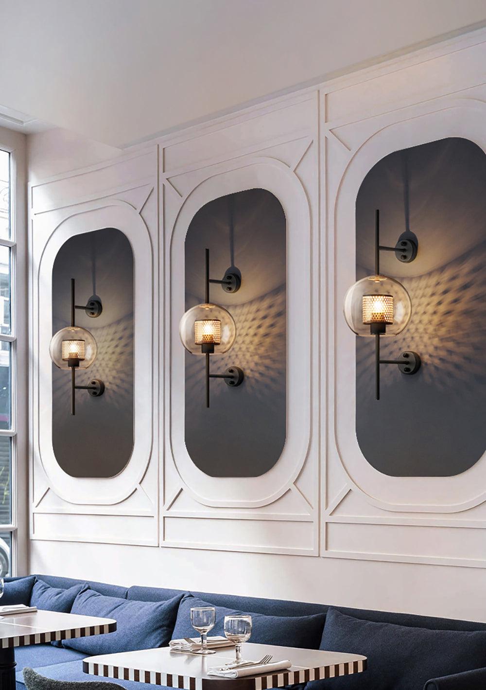 Alice Premium Nordic Art Glass Wall Light - Letslighting