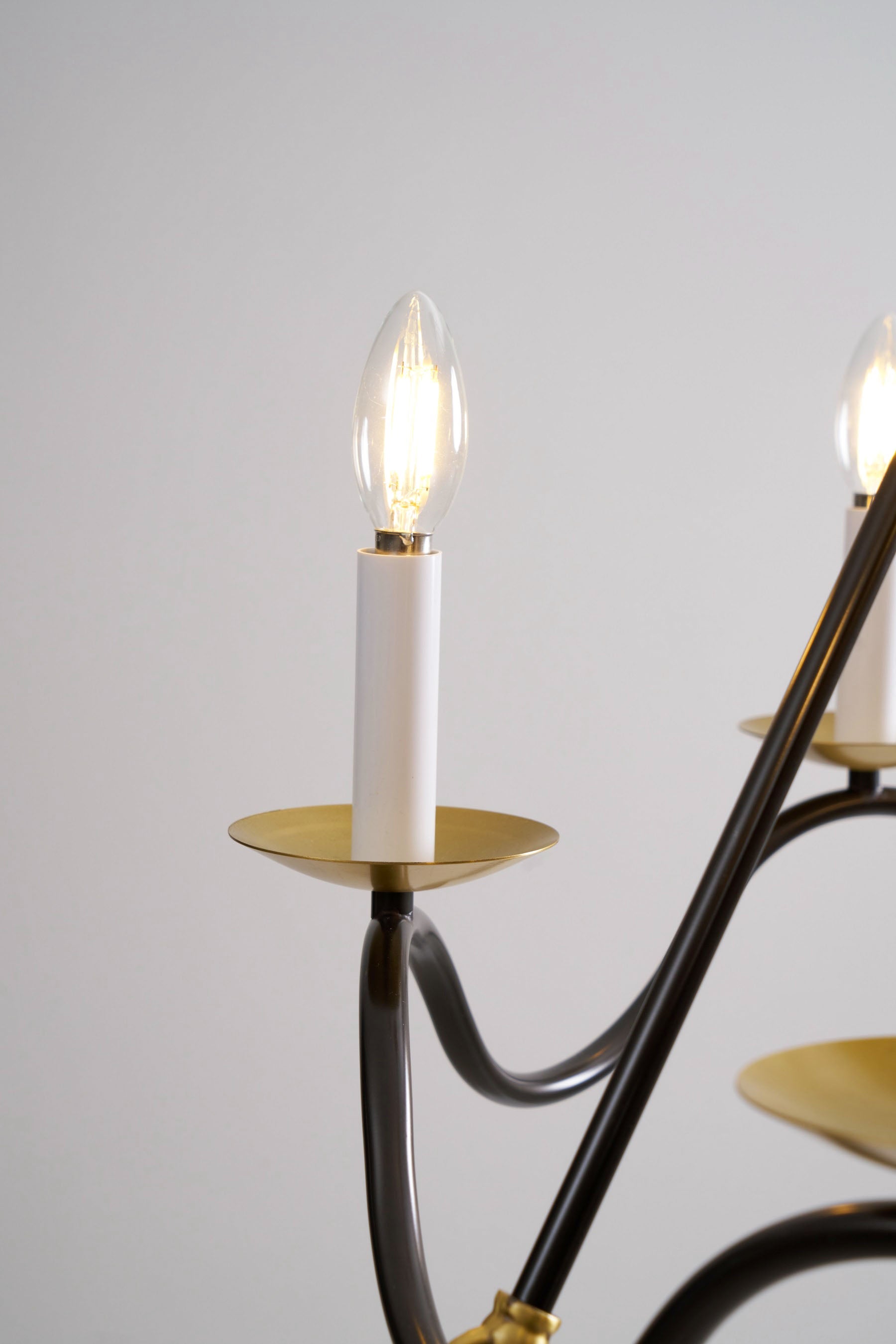 Shine Vintage Industrial Brass Chandelier - Letslighting