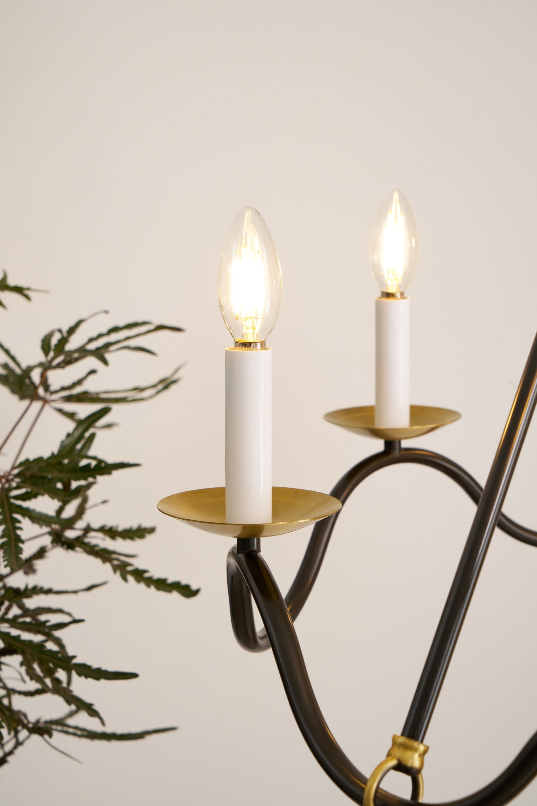 Shine Vintage Industrial Brass Chandelier - Letslighting
