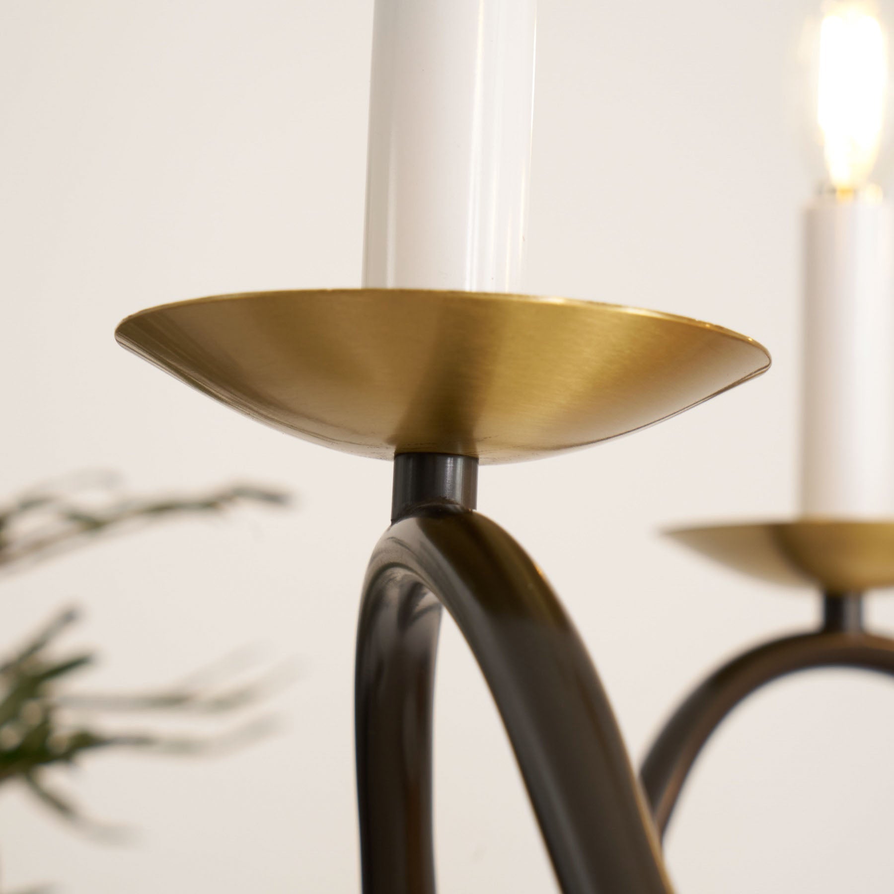 Shine Vintage Industrial Brass Chandelier - Letslighting
