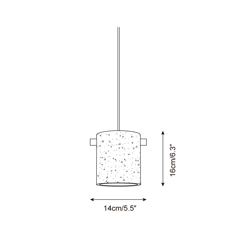 Gavilo Travertine Pendant Lamp