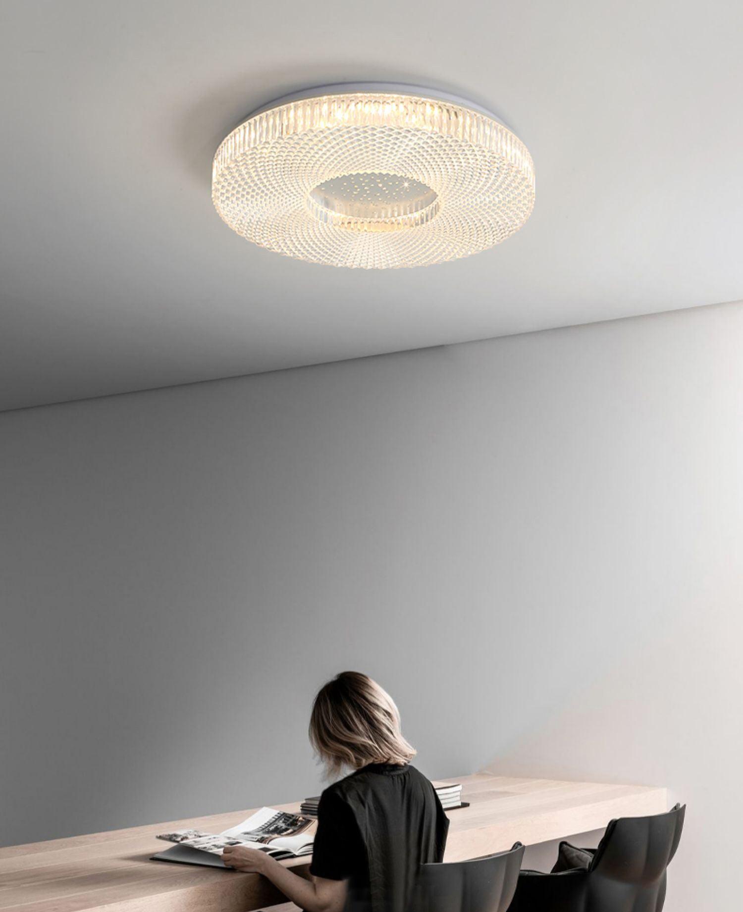 Lustra Ceiling Lamp Acrylic LED Luxury for Living Room - Letslighting