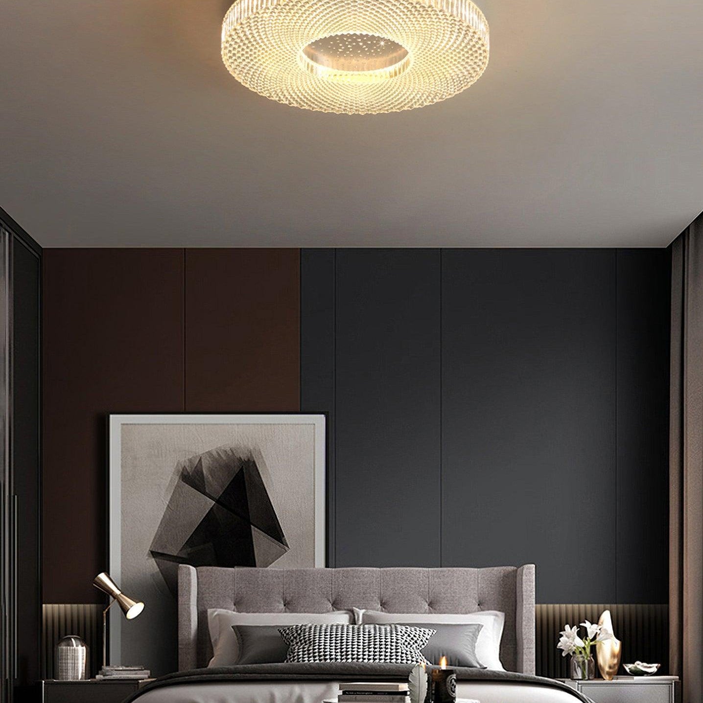 Lustra Ceiling Lamp Acrylic LED Luxury for Living Room - Letslighting
