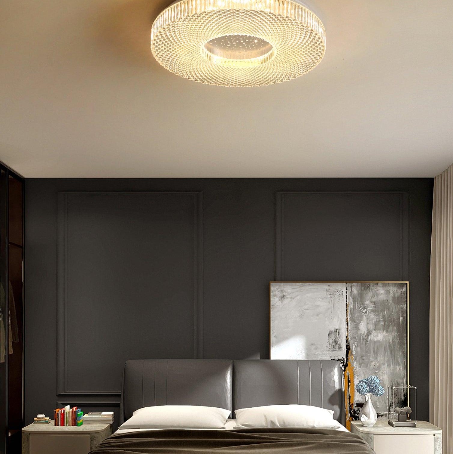 Lustra Ceiling Lamp Acrylic LED Luxury for Living Room - Letslighting