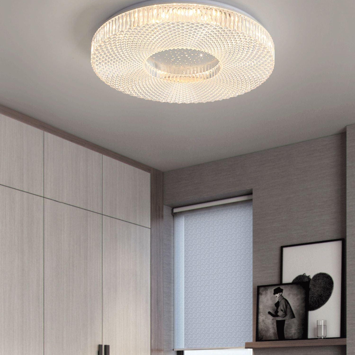 Lustra Ceiling Lamp Acrylic LED Luxury for Living Room - Letslighting