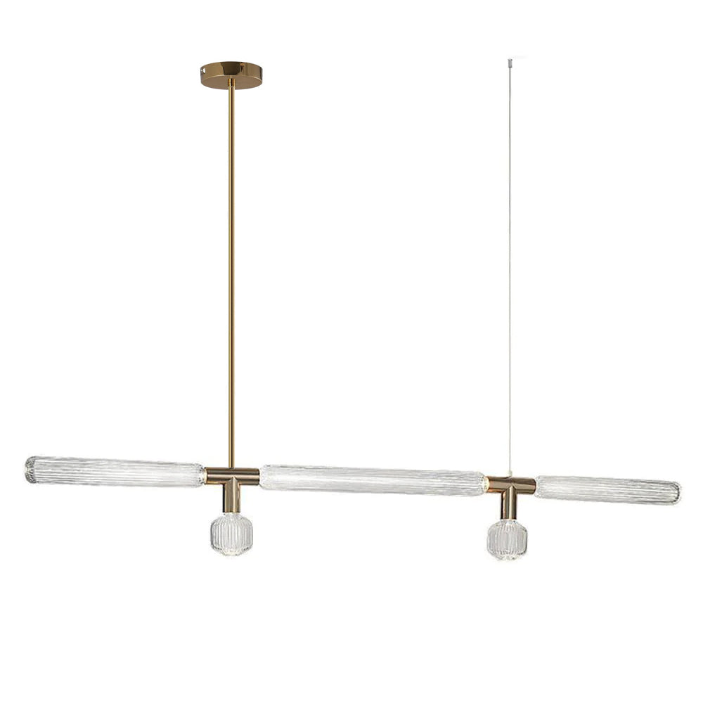 Solara Pendant Lamp Crystal Cylinder Cipher Contemporary - Letslighting