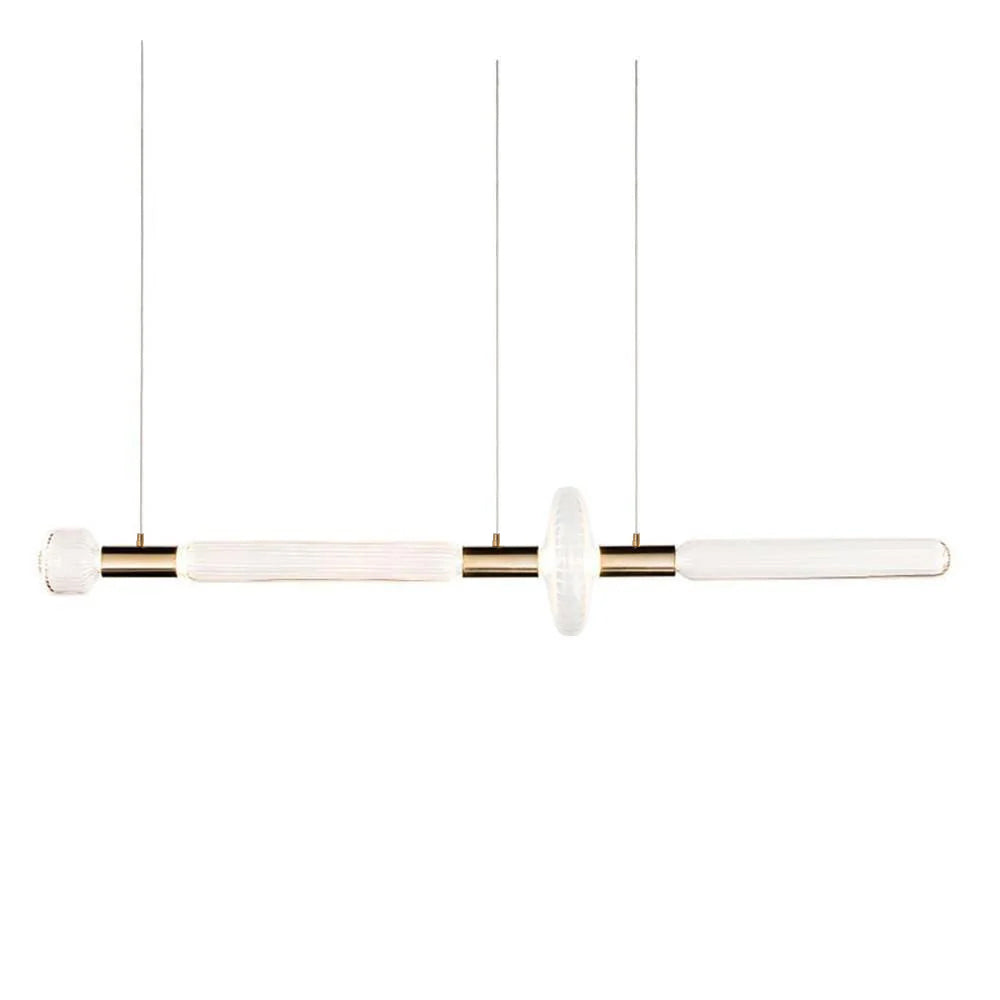 Solara Pendant Lamp Crystal Cylinder Cipher Contemporary - Letslighting