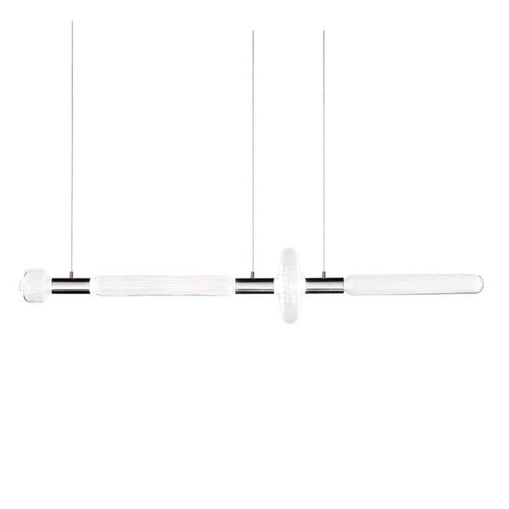 Solara Pendant Lamp Crystal Cylinder Cipher Contemporary - Letslighting