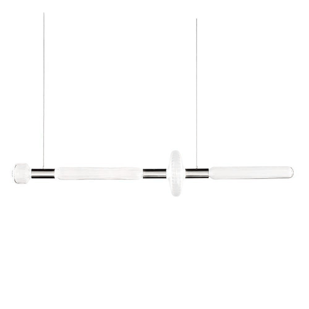 Solara Pendant Lamp Crystal Cylinder Cipher Contemporary - Letslighting